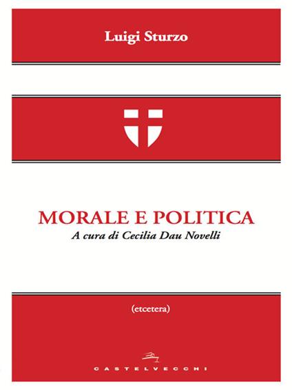 Morale e politica - Luigi Sturzo - copertina
