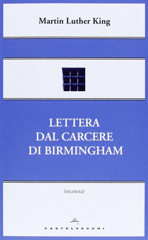Lettera dal carcere di Birmingham - Martin Luther King - copertina