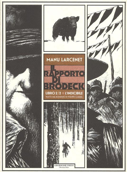 L'indicibile. Il rapporto di Brodeck. Vol. 2 - Manu Larcenet - copertina