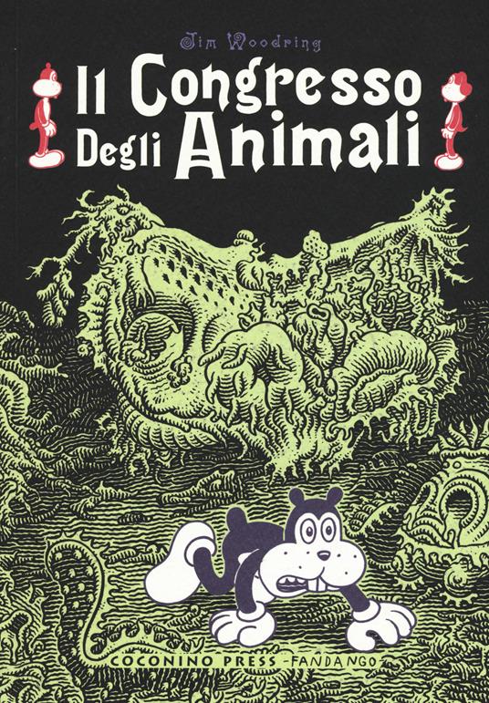 Il congresso degli animali - Jim Woodring - copertina