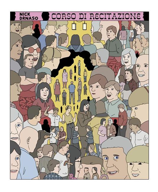 Corso di recitazione - Nick Drnaso - copertina