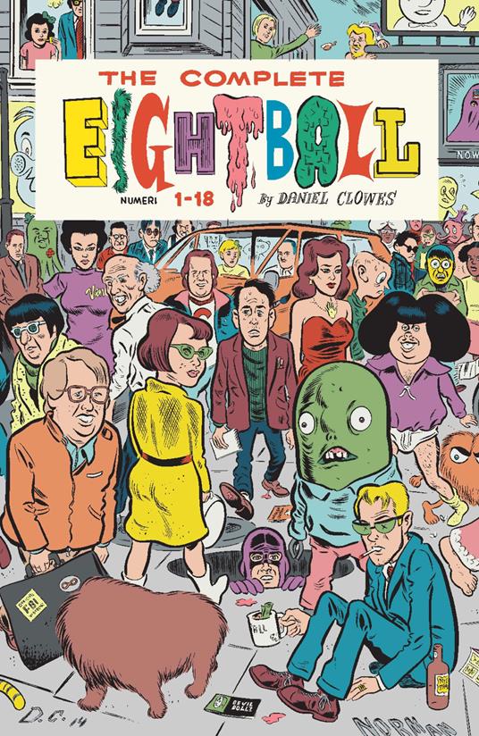 The complete Eightball. Vol. 1-18 - Daniel Clowes - copertina