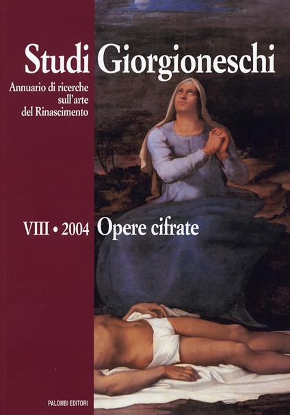 Studi giorgioneschi (2004). Opere cifrate - copertina
