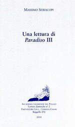 Una lettura di Paradiso III