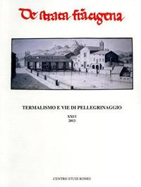 Termalismo e vie di pellegrinaggio 2013 - copertina