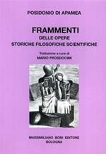 Frammenti delle opere storiche filosofiche scientifiche