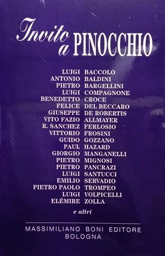 Invito a Pinocchio - Luigi Baccolo,Antonio Baldini,Luigi Compagnone - copertina