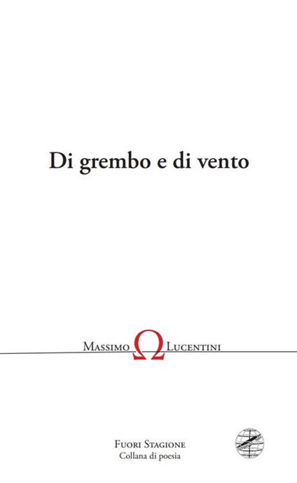 Di grembo e di vento - Massimo Lucentini - copertina