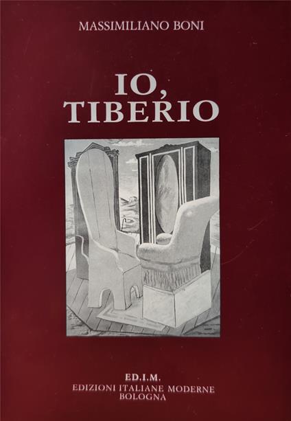 Io Tiberio. Capriccio in forma di dialogo tra storia e fantasia - Massimiliano Boni - copertina