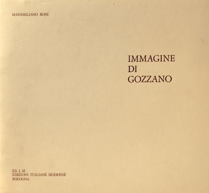 Immagine di Gozzano - Massimiliano Boni - copertina