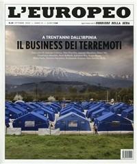 L' europeo (2010). Vol. 10: Il business dei terremoti. A trent'anni dall'Irpinia. - copertina