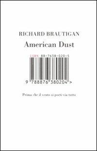 American dust - Richard Brautigan - copertina