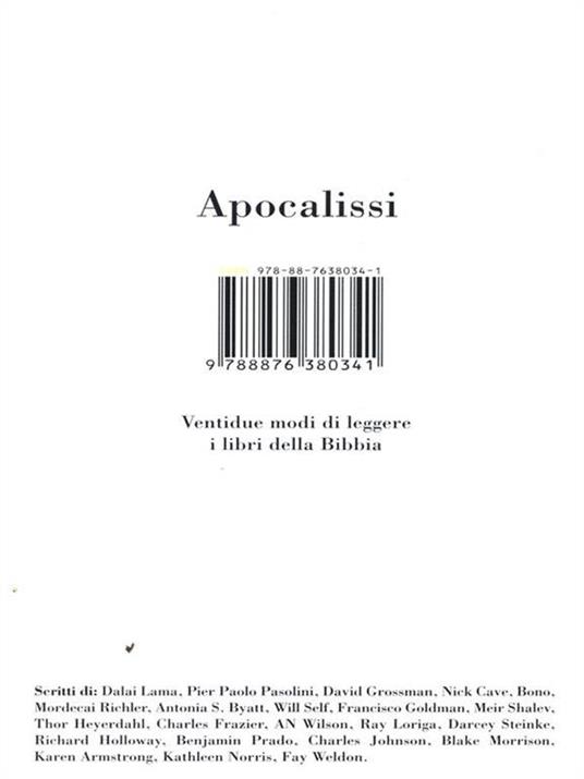 Apocalissi. Ventidue modi di leggere i libri della Bibbia - 5