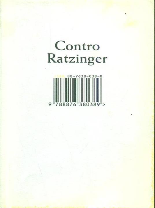 Contro Ratzinger - 5
