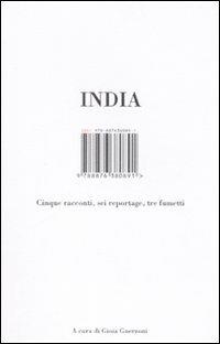 India. Cinque racconti, sei reportage, tre fumetti - copertina