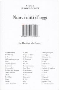 Nuovi miti d'oggi. Da Barthes alla Smart - copertina