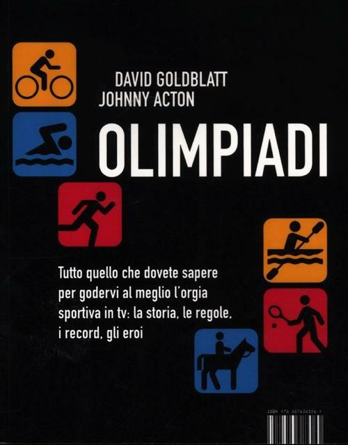 Olimpiadi - David Goldblatt,Johnny Acton - copertina