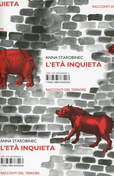 L' età inquieta - Anna Starobinec - copertina