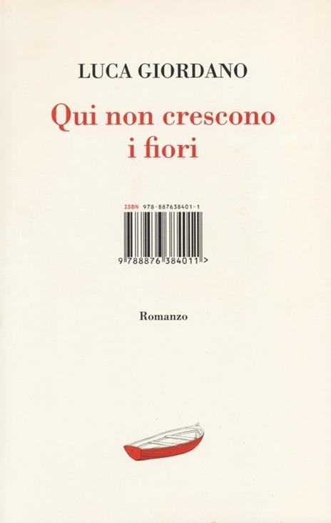 Qui non crescono i fiori - Luca Giordano - copertina