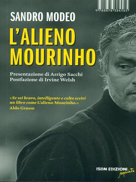 L' alieno Mourinho - Sandro Modeo - copertina