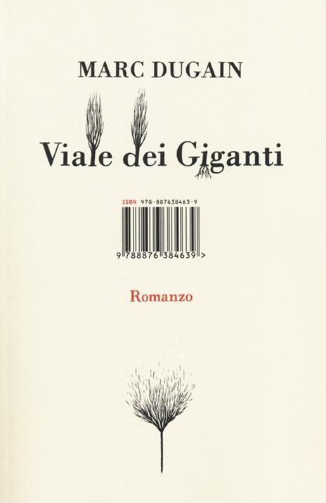 Viale dei Giganti - Marc Dugain - copertina