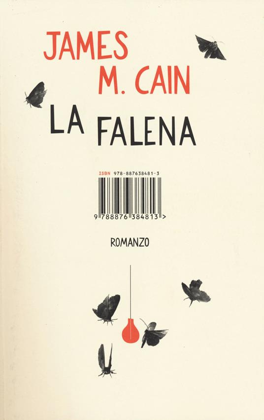 La falena - James M. Cain - copertina