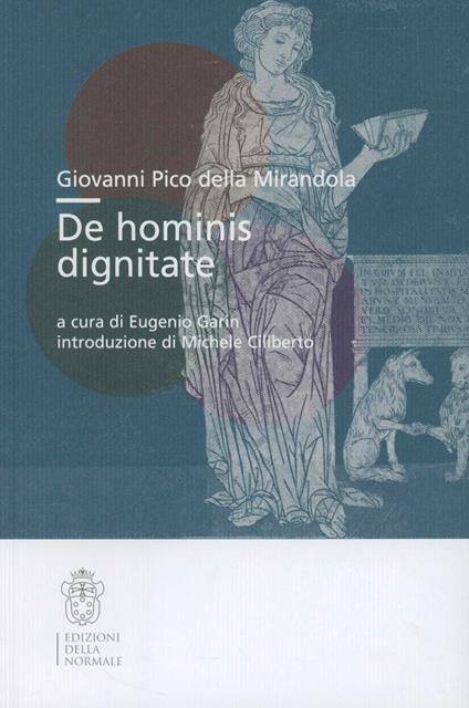 De hominis dignitate - Giovanni Pico della Mirandola - copertina