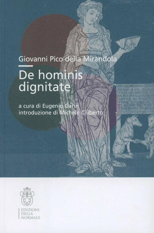 De hominis dignitate - Giovanni Pico della Mirandola - copertina