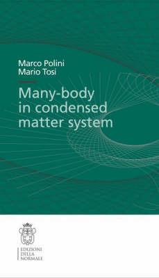 Many-body physics in condensed matter systems - Marco Polini,Marco Tosi - copertina