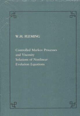 Controlled Markov processes and viscosity solutions of non linear evolution equations - Wendell H. Fleming - copertina