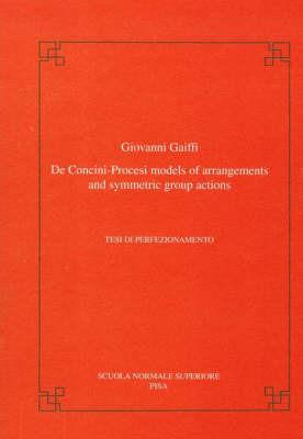 De Concini-Procesi models of arrangements and symmetric group actions - Giovanni Gaiffi - copertina