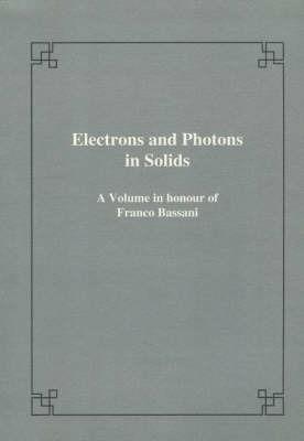 Electrons and photons in solids - copertina