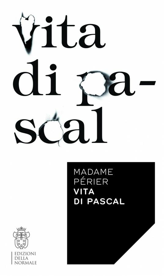 Vita di Pascal - G. Périer - copertina