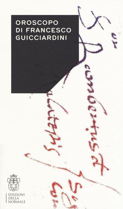 Oroscopo di Francesco Guicciardini - copertina
