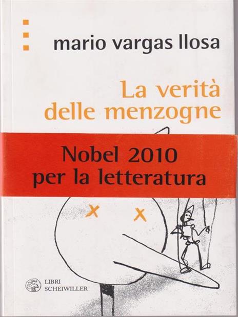 La verità delle menzogne - Mario Vargas Llosa - copertina