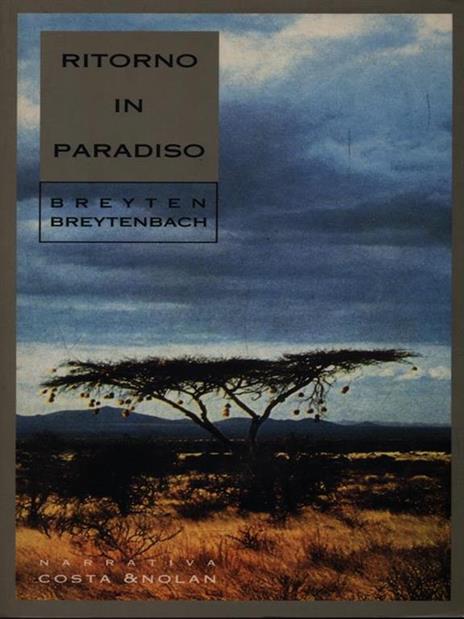 Ritorno in paradiso - Breyten Breytenbach - copertina