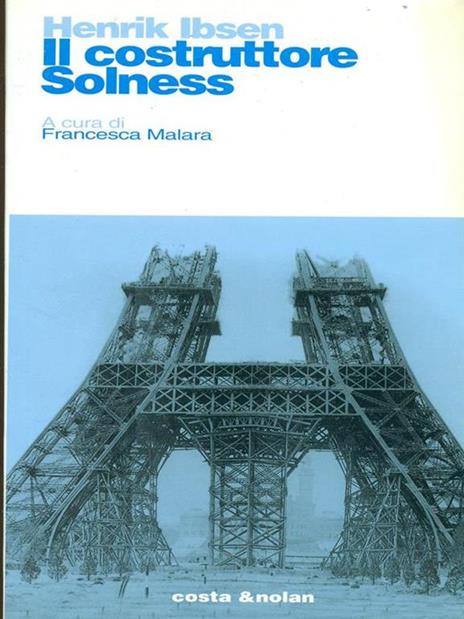 Il costruttore Solness - Henrik Ibsen - copertina
