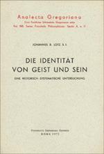 Die Identität von Geist und Sein