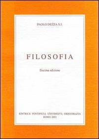 Filosofia - Paolo Dezza - copertina