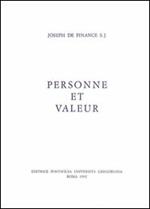 Personne et valeur