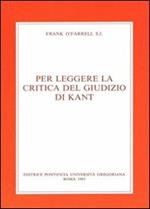 Per leggere la Critica del giudizio di Kant