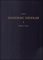 Massorah Gedolah. Iuxta codicem Leningradensem B 19a. Vol. 1: Catalogi