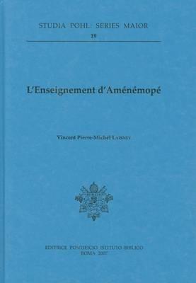 L'enseignement d'Aménémopé - Vincent P.-M. Laisney - copertina