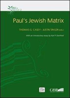 Paul's Jewish matrix - copertina