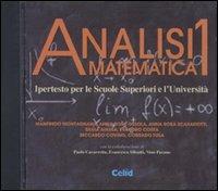 Analisi matematica 1. CD-ROM - Manfredo Montagnana,Anna R. Ossola,Anna R. Scarafiotti Abete - copertina