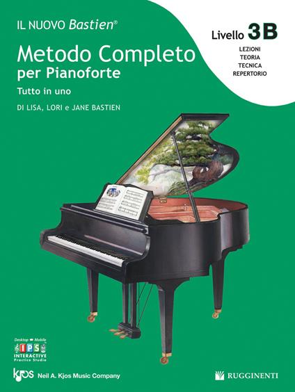 Il nuovo Bastien. Metodo completo per pianoforte. Tutto in uno. Livello 3B - Lisa Bastien,Lori Bastien,Jane Bastien - copertina
