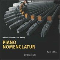 Piano nomenclatur - Nikolaus Schimmel,Hans K. Herzog - copertina