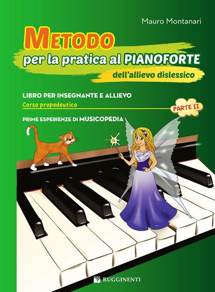 Metodo per la pratica al pianoforte dell'allievo dislessico. Vol. 2 - Mauro Montanari - copertina