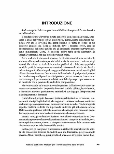 Armonizzare la melodia. Manuale per l'apprendimento progressivo delle tecniche di armonizzazione - Fabrizio Bastianini - 2