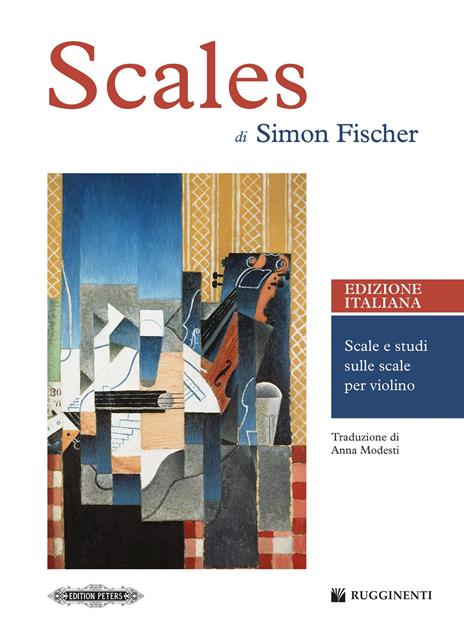 Scales. Scale e studi sulle scale per violino. Metodo - Fischer Simon - copertina
